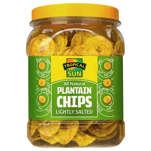 Tropical Sun All Natural Plantain Chips lightly Salted