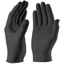 Black Nitrile Gloves