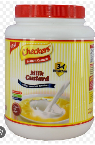 Checkers Milk Custard