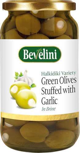 Bevelini Green Olive 340g