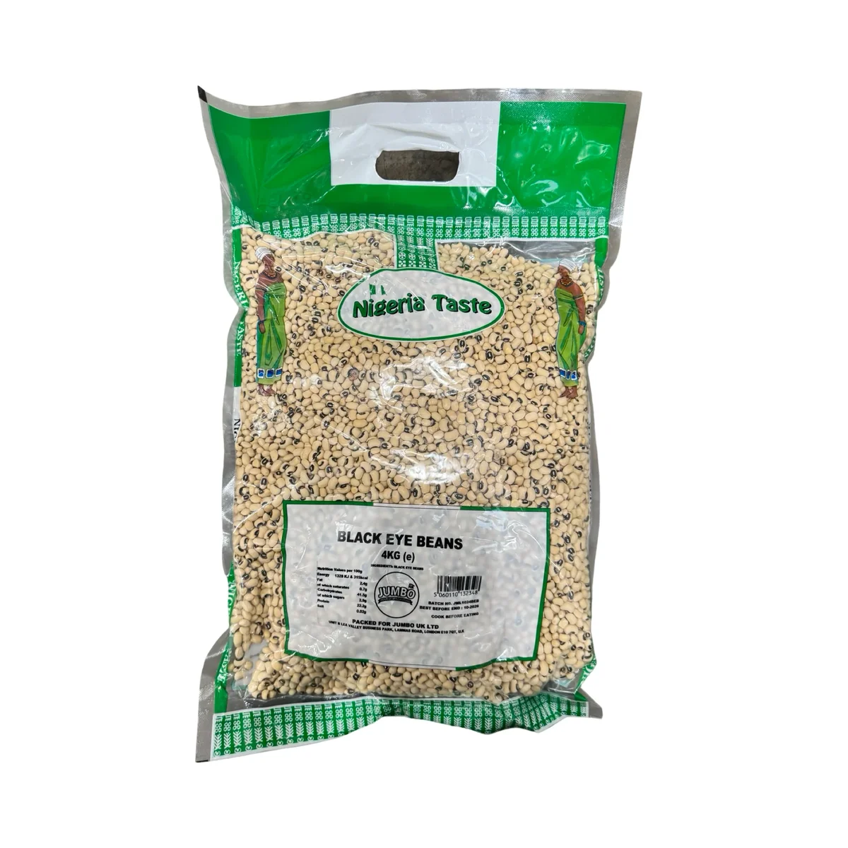 NT  Black Eye Beans 4kg