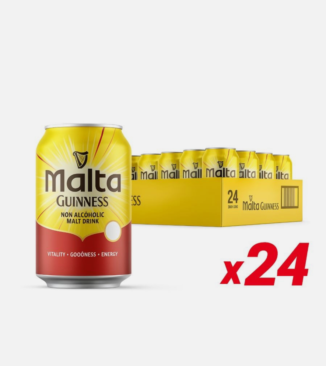 Malta Guinness can x24