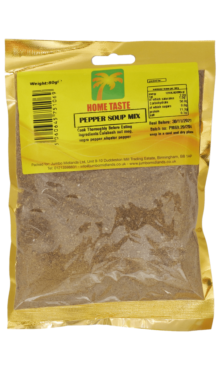 Home Taste Pepper Soup Mix 80g